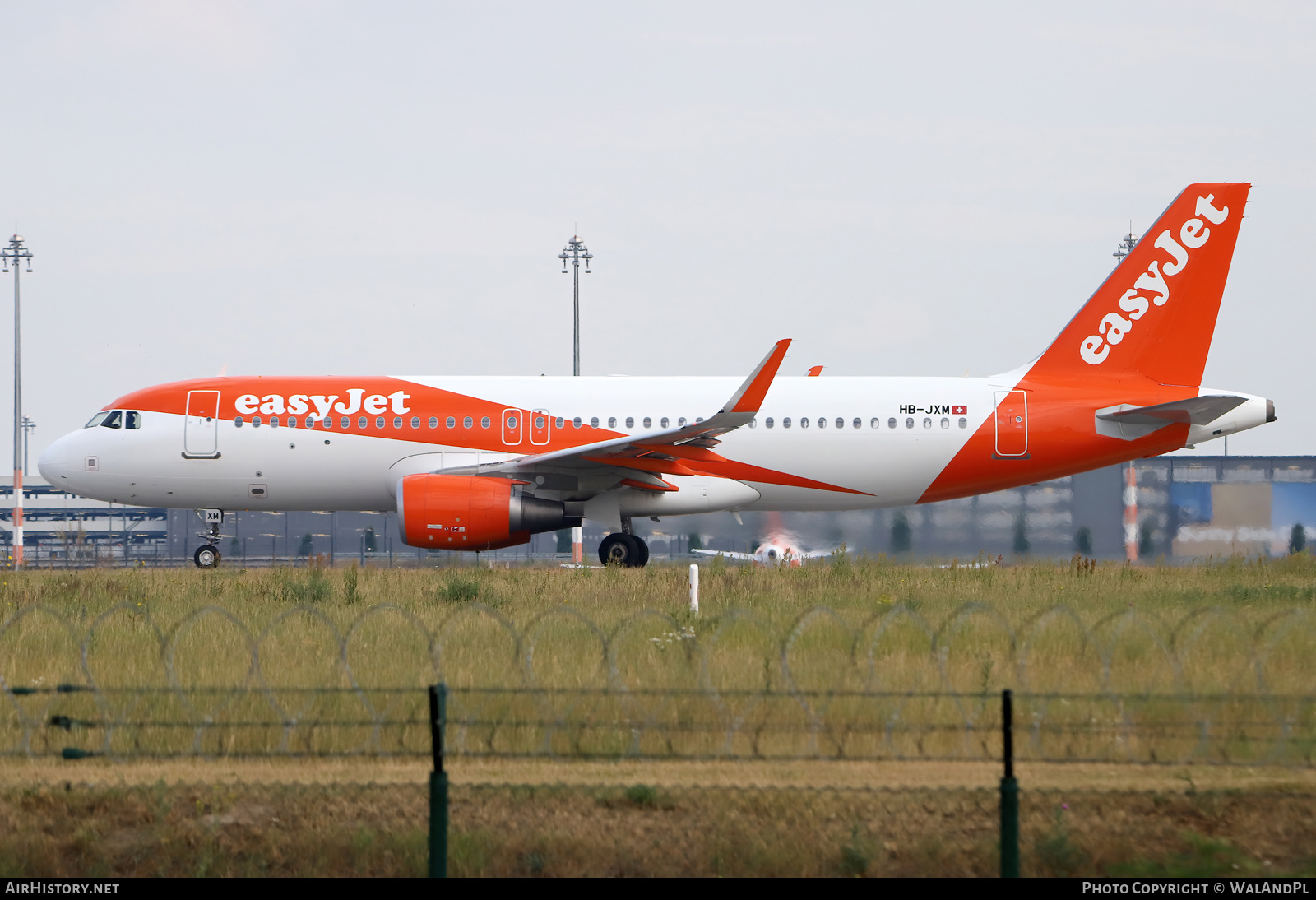 Aircraft Photo of HB-JXM | Airbus A320-214 | EasyJet | AirHistory.net #529731