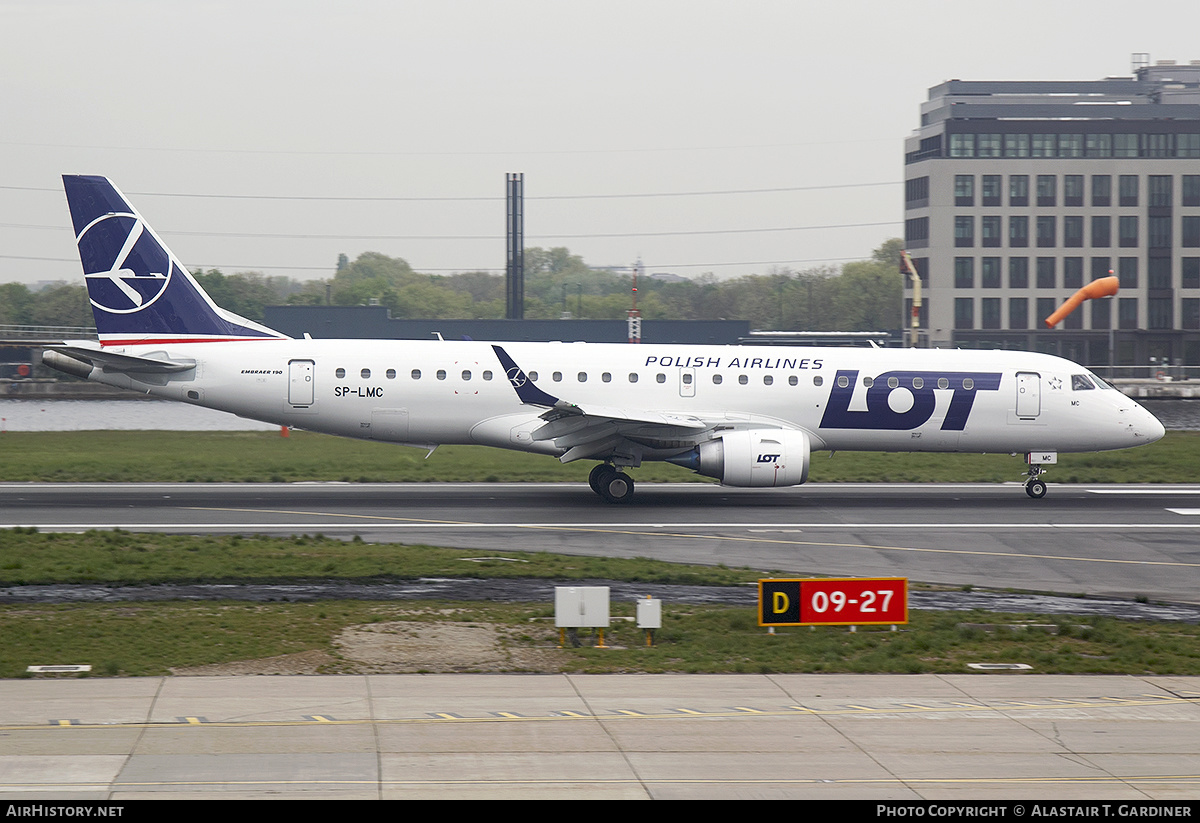 Aircraft Photo of SP-LMC | Embraer 190STD (ERJ-190-100STD) | LOT Polish Airlines - Polskie Linie Lotnicze | AirHistory.net #529738