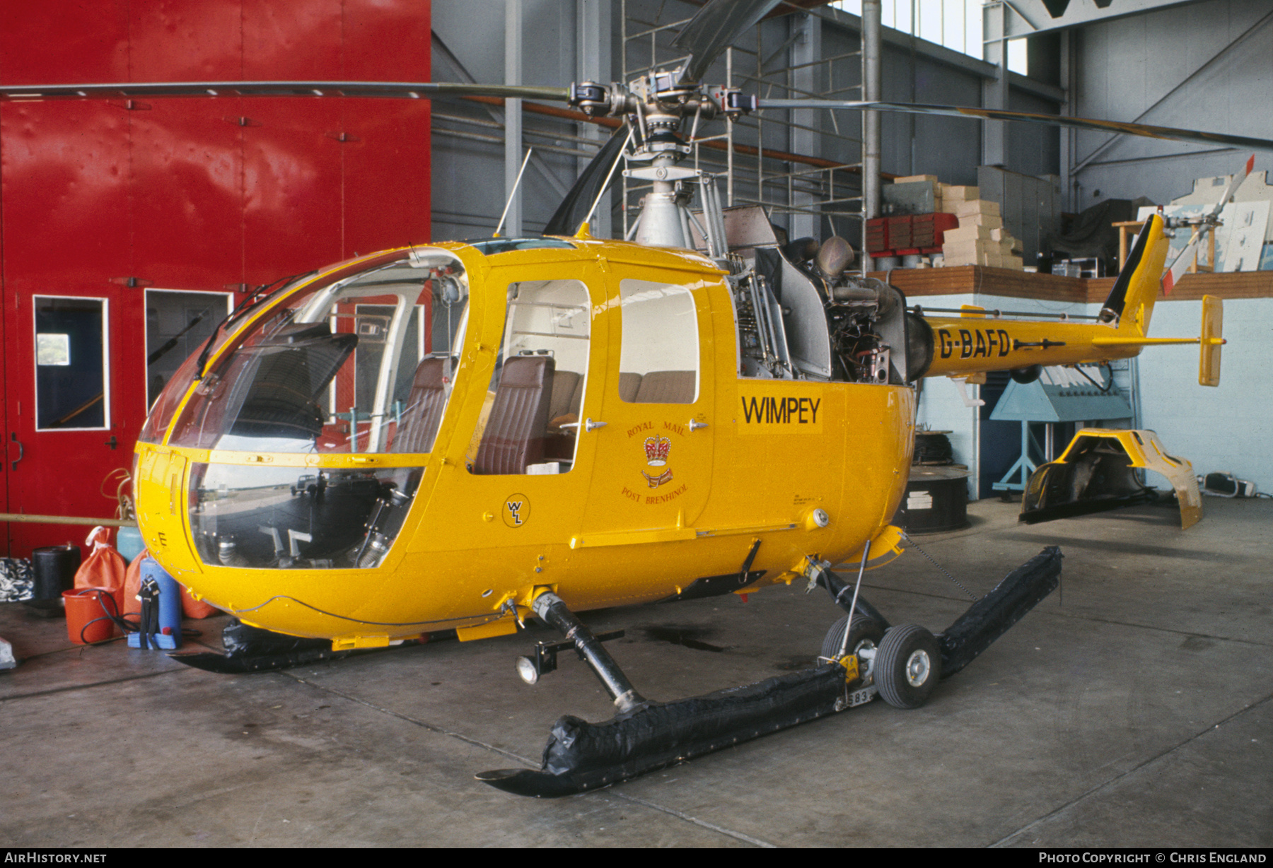 Aircraft Photo of G-BAFD | MBB BO-105DB | Wimpey Laboratories Limited - WLL | AirHistory.net #529741