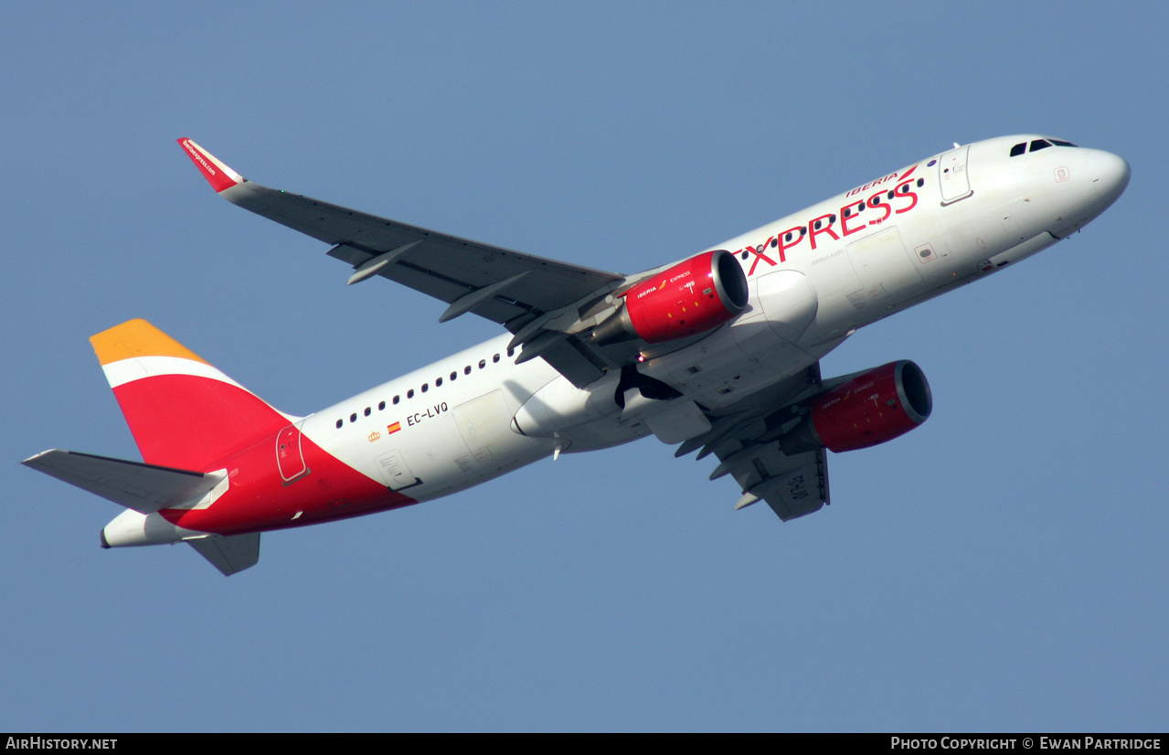 Aircraft Photo of EC-LVQ | Airbus A320-216 | Iberia Express | AirHistory.net #529746