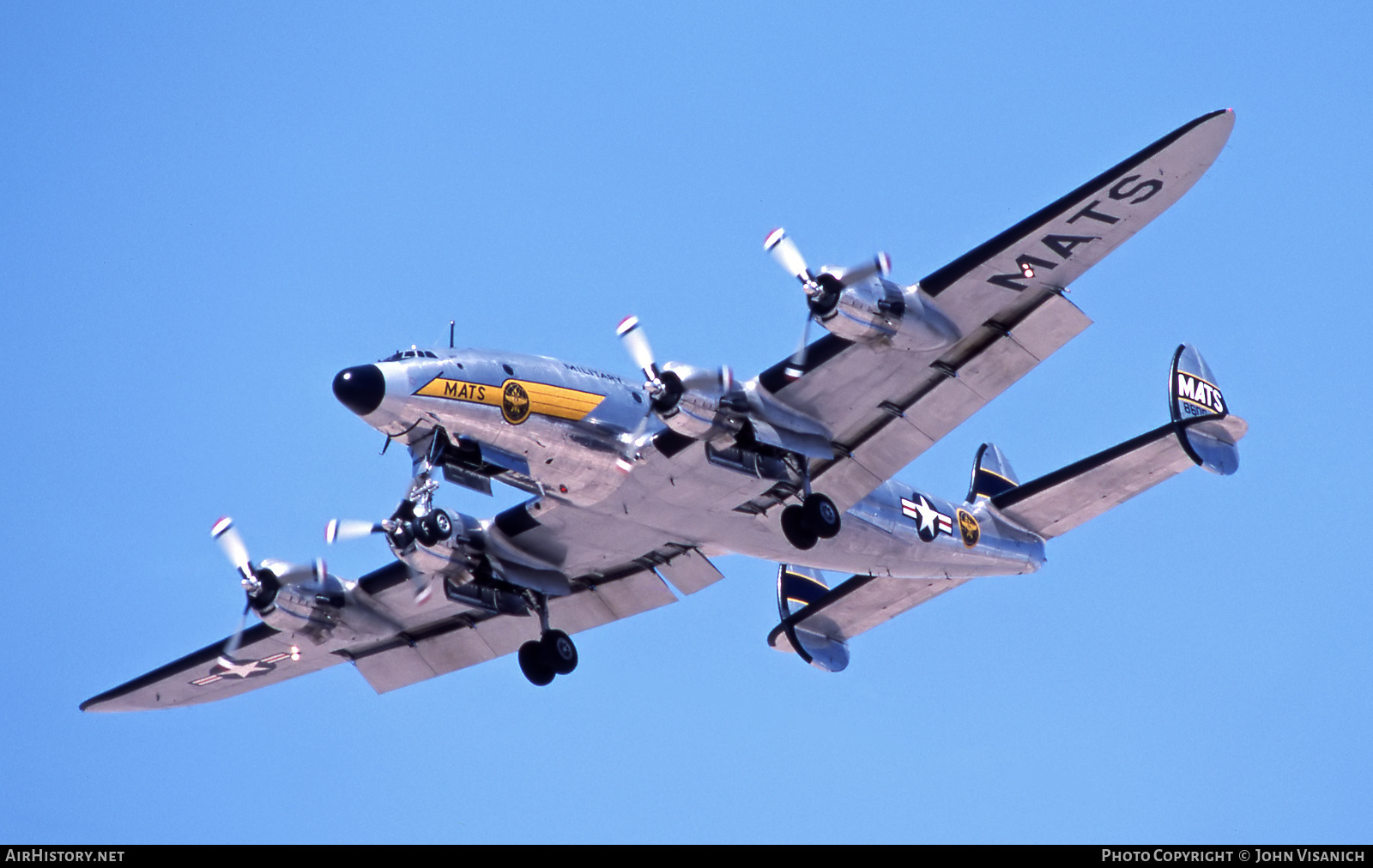 Aircraft Photo of N494TW / 48-0609 | Lockheed C-121A Constellation | USA - Air Force | AirHistory.net #529754