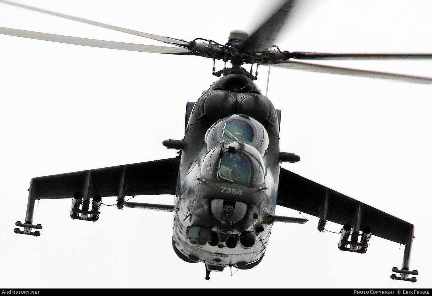 Aircraft Photo of 7358 | Mil Mi-24V | Czechia - Air Force | AirHistory.net #529757