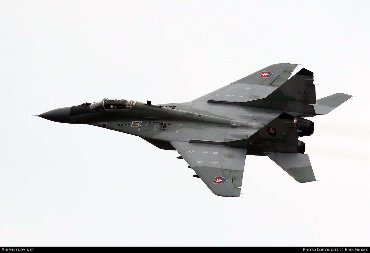 Aircraft Photo of 6627 | Mikoyan-Gurevich MiG-29AS (9-12AS) | Slovakia - Air Force | AirHistory.net #529791