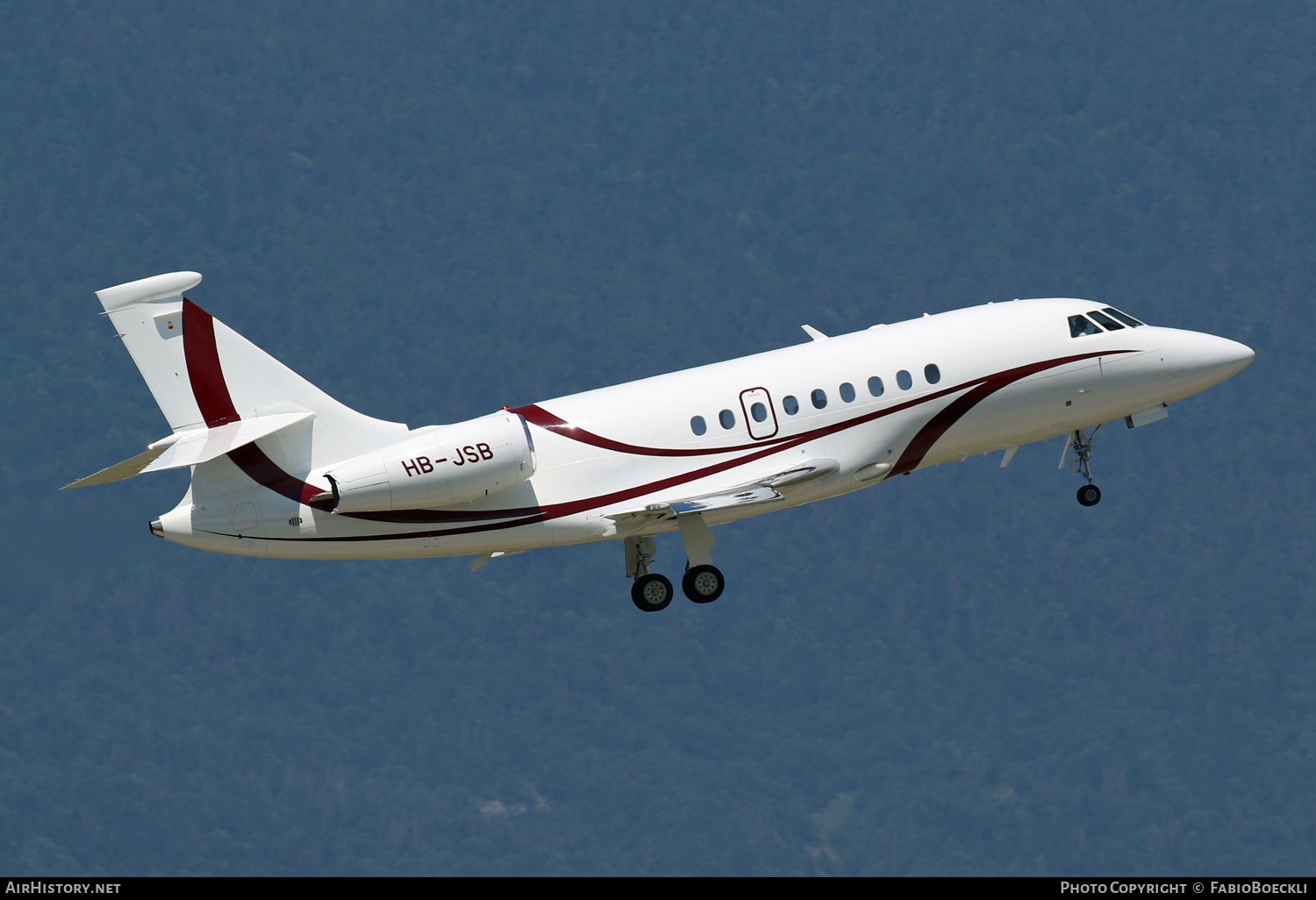 Aircraft Photo of HB-JSB | Dassault Falcon 2000 | AirHistory.net #529797