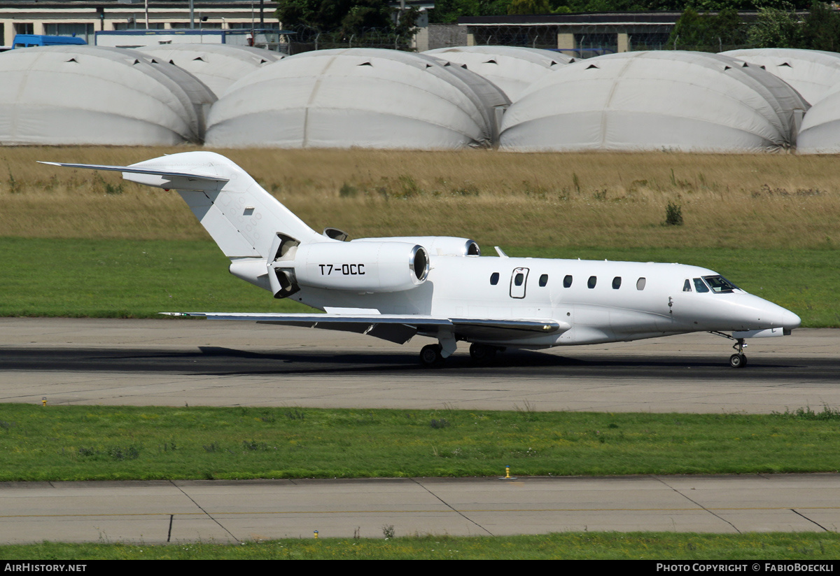 Aircraft Photo of T7-OCC | Cessna 750 Citation X | AirHistory.net #529808