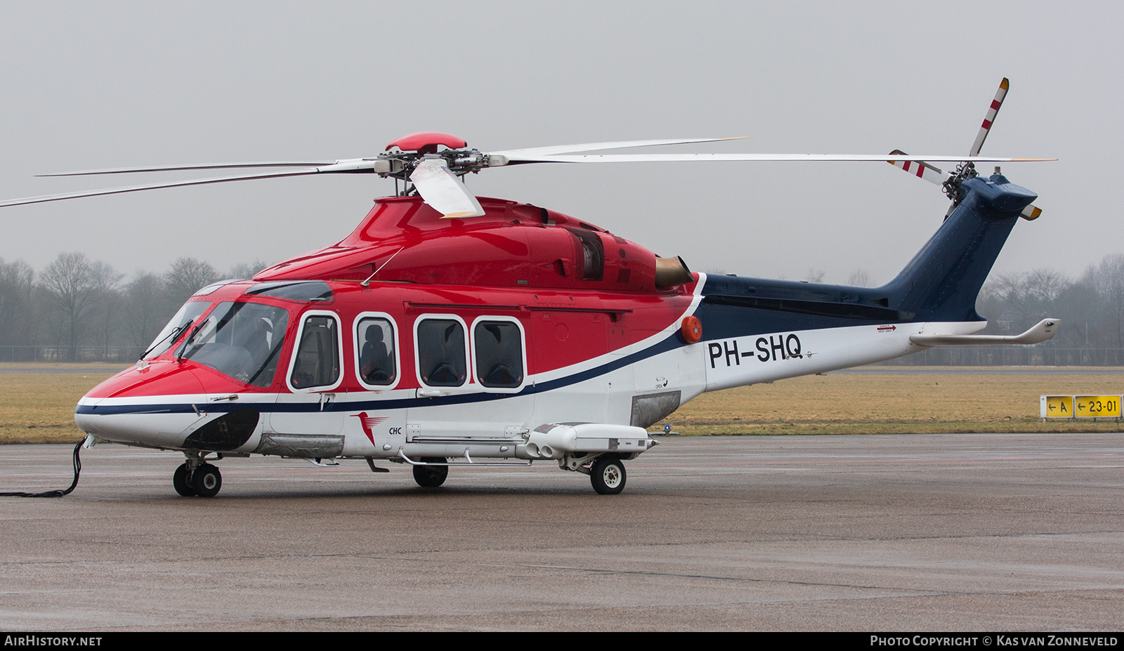 Aircraft Photo of PH-SHQ | AgustaWestland AW-139 | CHC Helicopters | AirHistory.net #529816