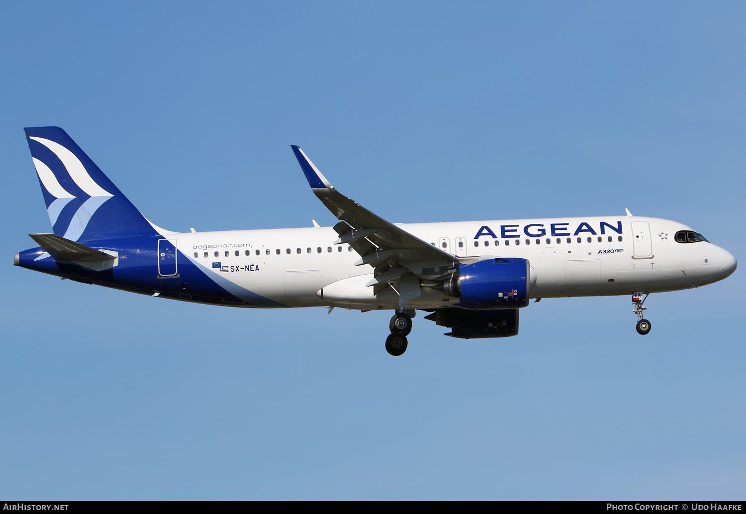 Aircraft Photo of SX-NEA | Airbus A320-271N | Aegean Airlines | AirHistory.net #529818