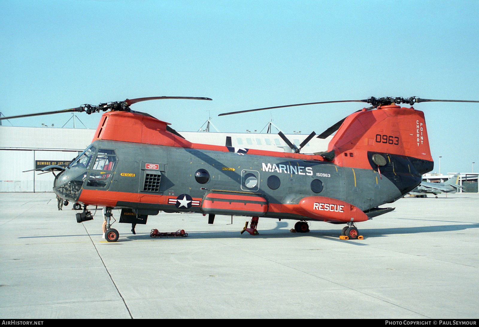 Aircraft Photo of 150963 / 0963 | Boeing Vertol HH-46D Sea Knight | USA - Marines | AirHistory.net #529830