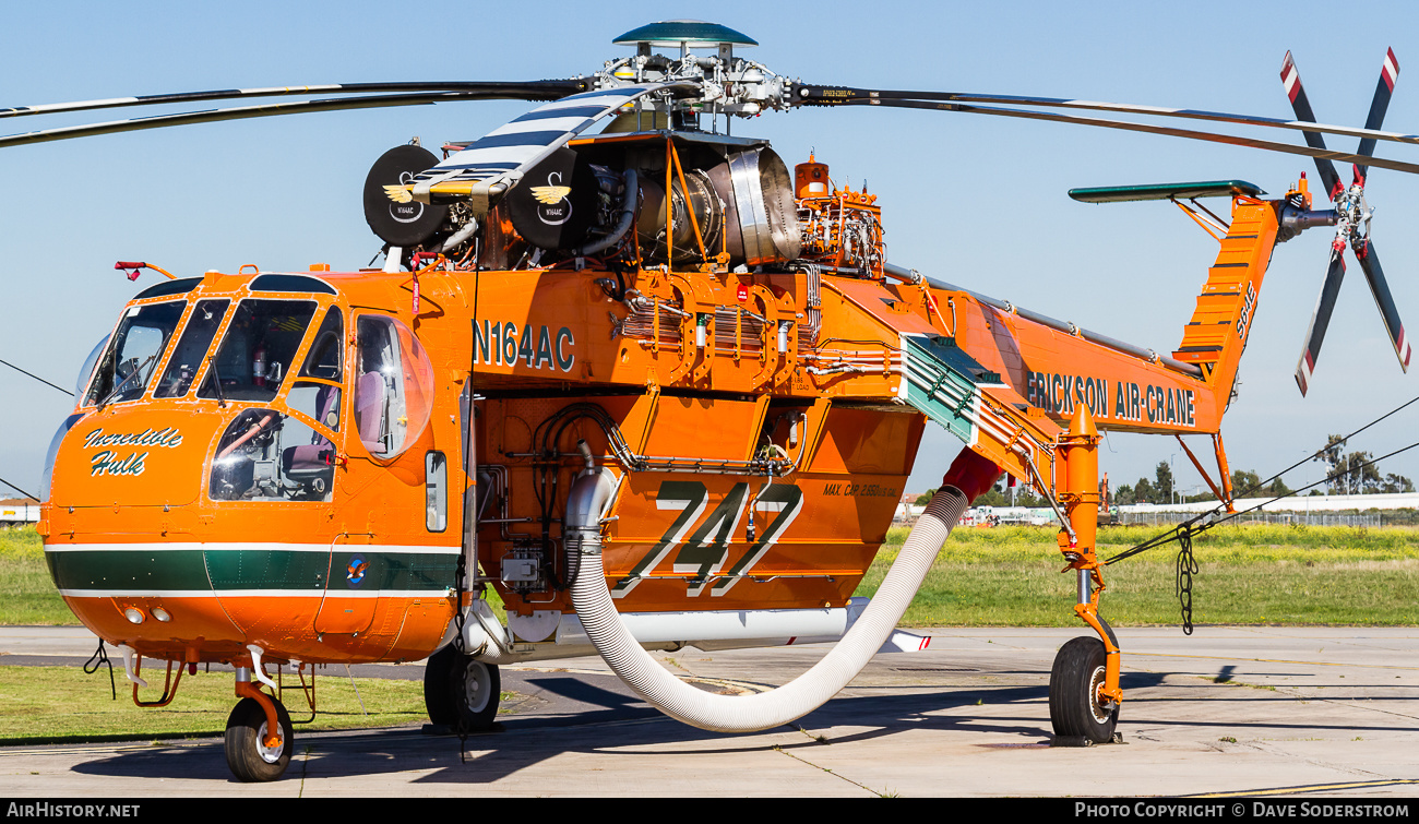 Aircraft Photo of N164AC | Sikorsky S-64E Skycrane Aircraft Photo of N164AC | Sikorsky S-64E Skycrane