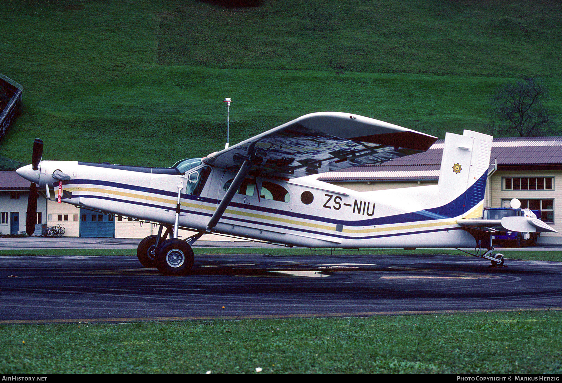 Aircraft Photo of ZS-NIU | Pilatus PC-6/B2-H4 Turbo Porter | South African Police Service | AirHistory.net #529834