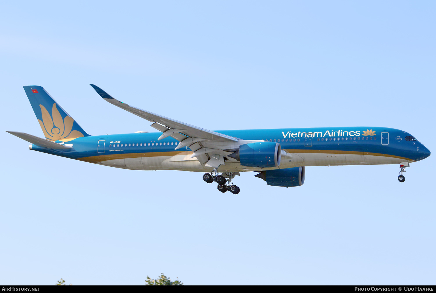 Aircraft Photo of VN-A890 | Airbus A350-941 | Vietnam Airlines | AirHistory.net #529840