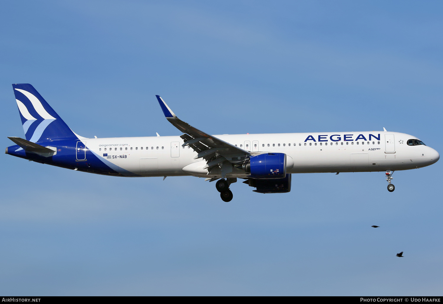 Aircraft Photo of SX-NAB | Airbus A321-271NX | Aegean Airlines | AirHistory.net #529843
