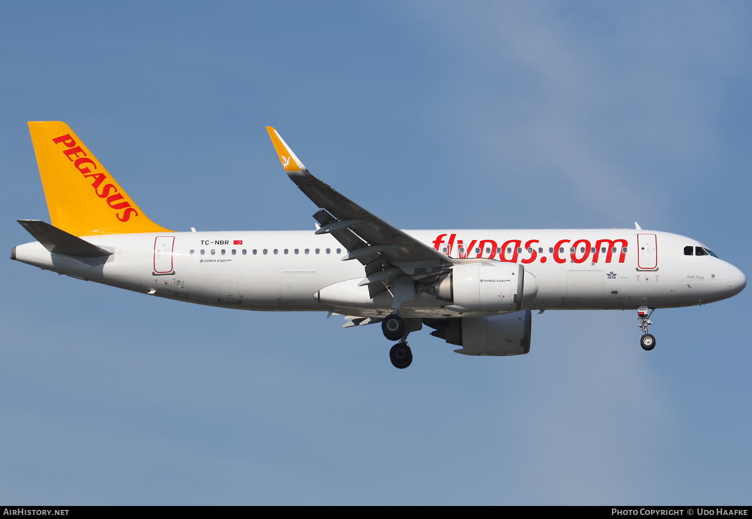Aircraft Photo of TC-NBR | Airbus A320-251N | Pegasus Airlines | AirHistory.net #529844