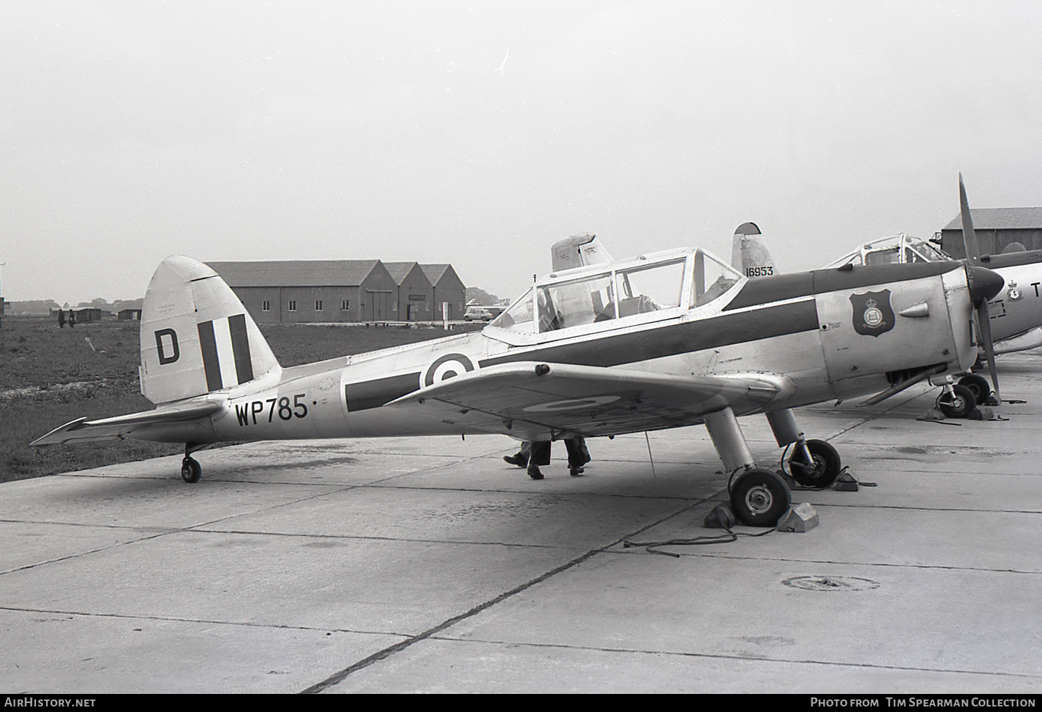 Aircraft Photo of WP785 | De Havilland DHC-1 Chipmunk T10 | UK - Air Force | AirHistory.net #529856