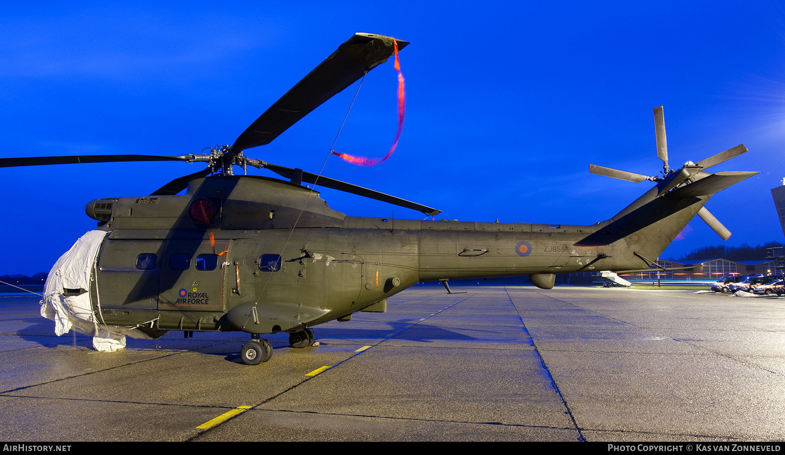 Aircraft Photo of ZJ955 | Aerospatiale SA-330E Puma HC2 | UK - Air Force | AirHistory.net #529857