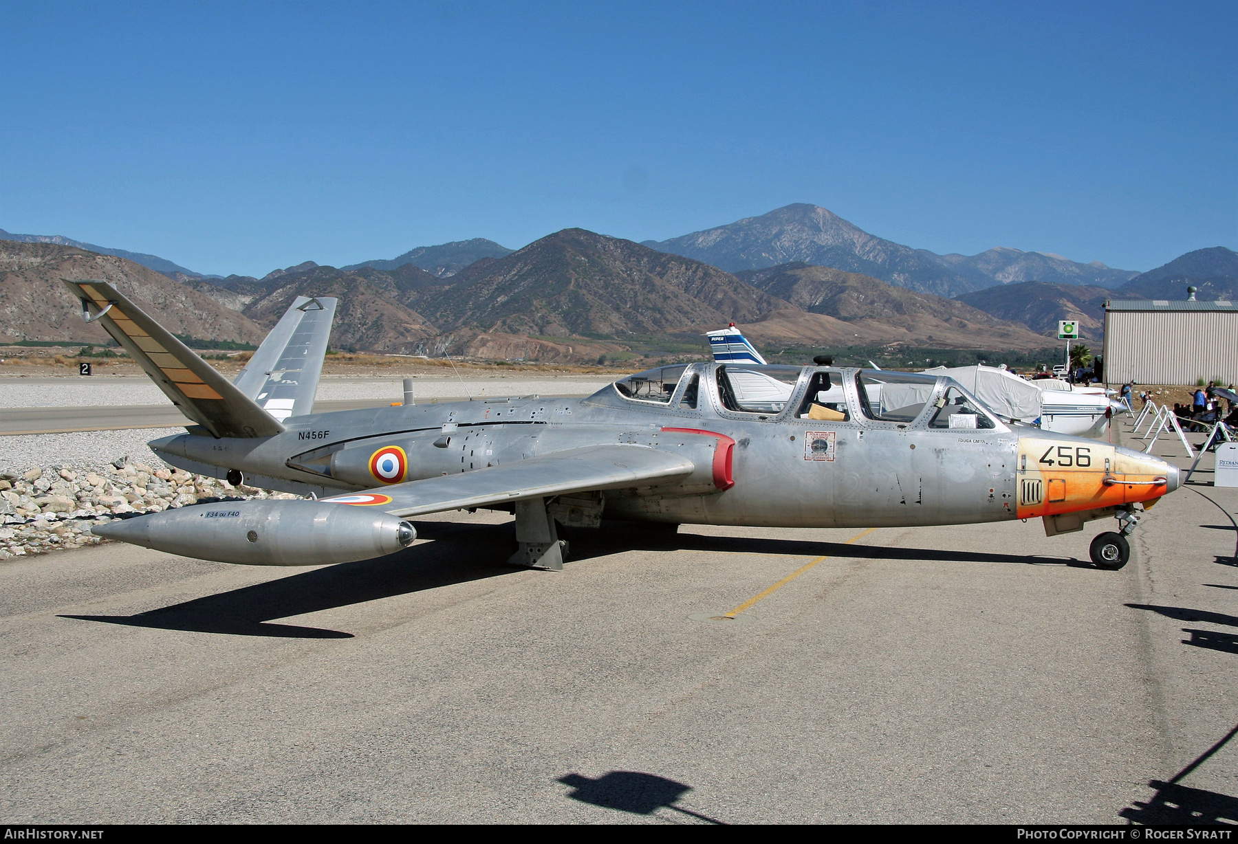 Aircraft Photo of N456F / 456 | Fouga CM-170R Magister | France - Air Force | AirHistory.net #529861