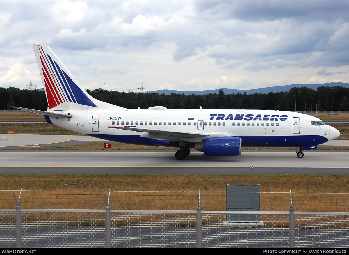 Aircraft Photo of EI-EUW | Boeing 737-7Q8 | Transaero Airlines | AirHistory.net #529884