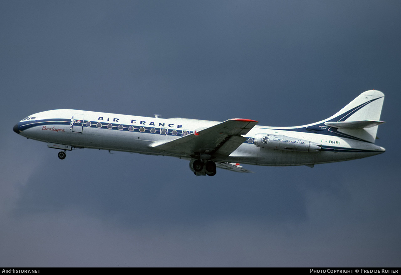 Aircraft Photo of F-BHRI | Sud SE-210 Caravelle III | Air France | AirHistory.net #529893