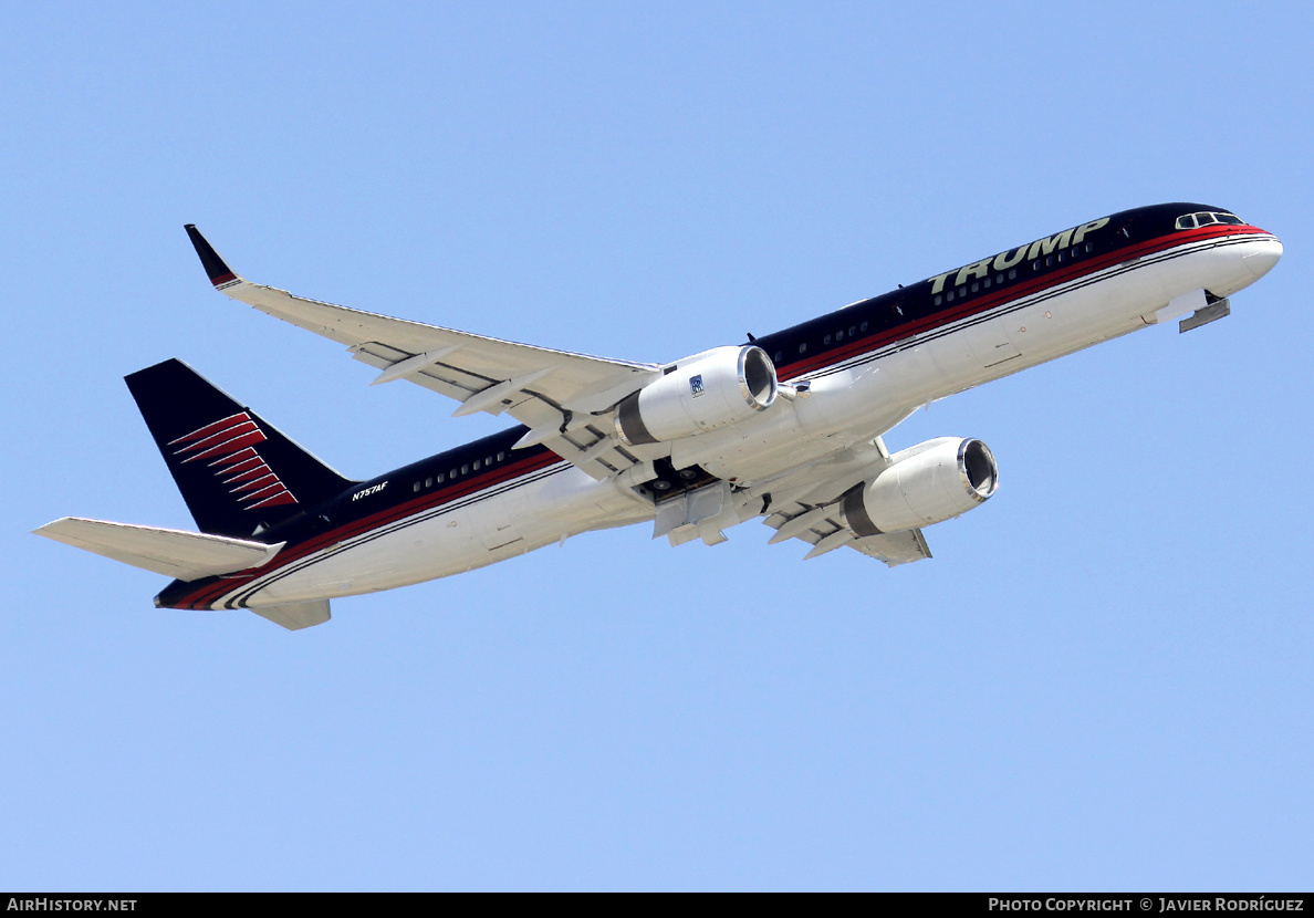 Aircraft Photo of N757AF | Boeing 757-2J4 | Trump Air | AirHistory.net #529903