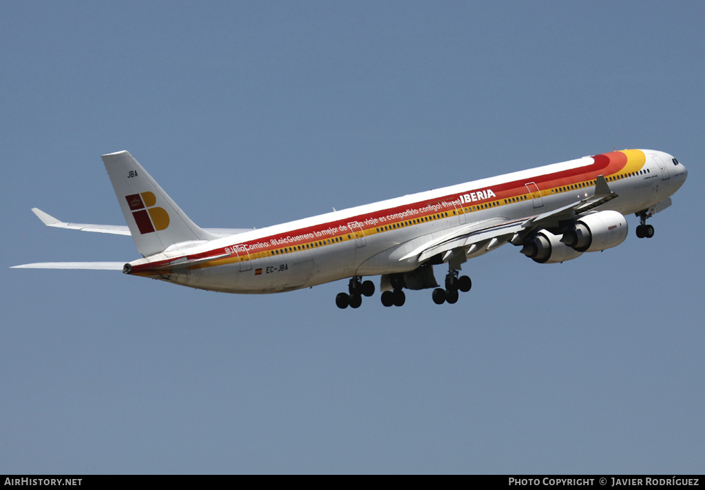 Aircraft Photo of EC-JBA | Airbus A340-642 | Iberia | AirHistory.net #529916
