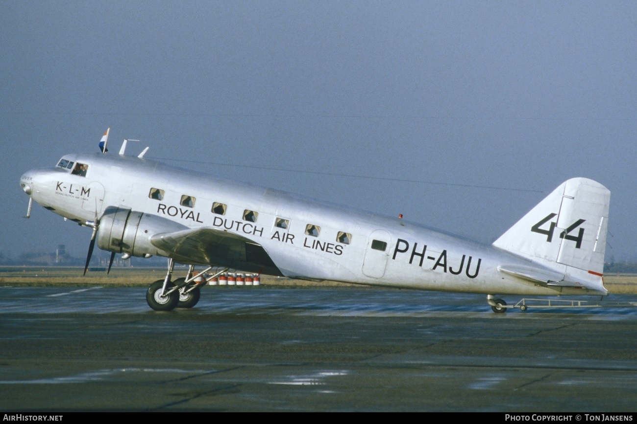 Aircraft Photo of N39165 / PH-AJU | Douglas DC-2-142 | KLM - Royal Dutch Airlines | AirHistory.net #529920