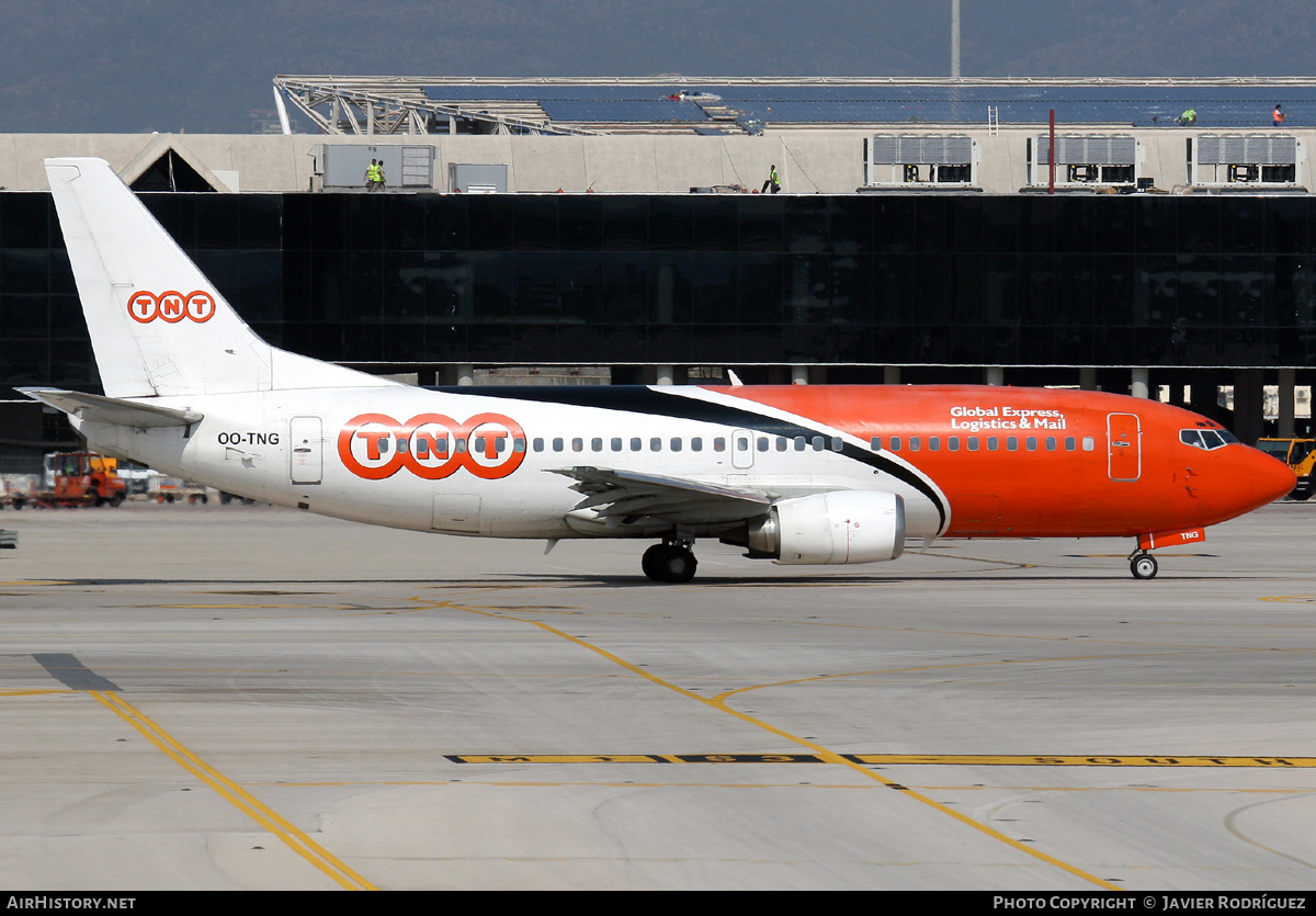 Aircraft Photo of OO-TNG | Boeing 737-3Y0(QC) | TNT Airways | AirHistory.net #529922