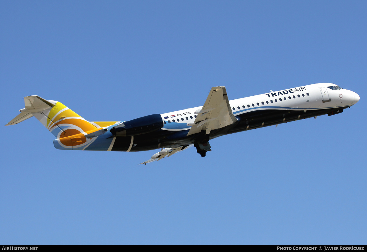 Aircraft Photo of 9A-BTE | Fokker 100 (F28-0100) | Trade Air | AirHistory.net #529923