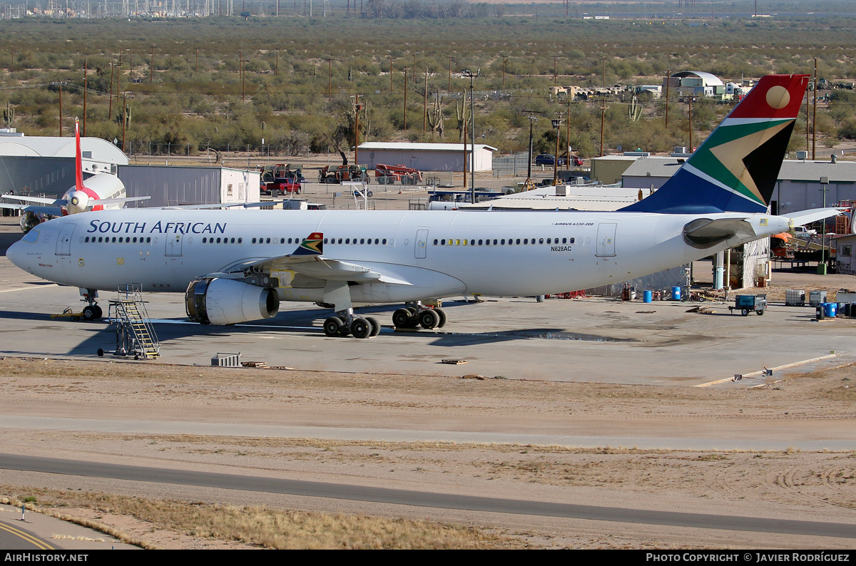 Aircraft Photo of N628AC | Airbus A330-243 | South African Airways | AirHistory.net #529926