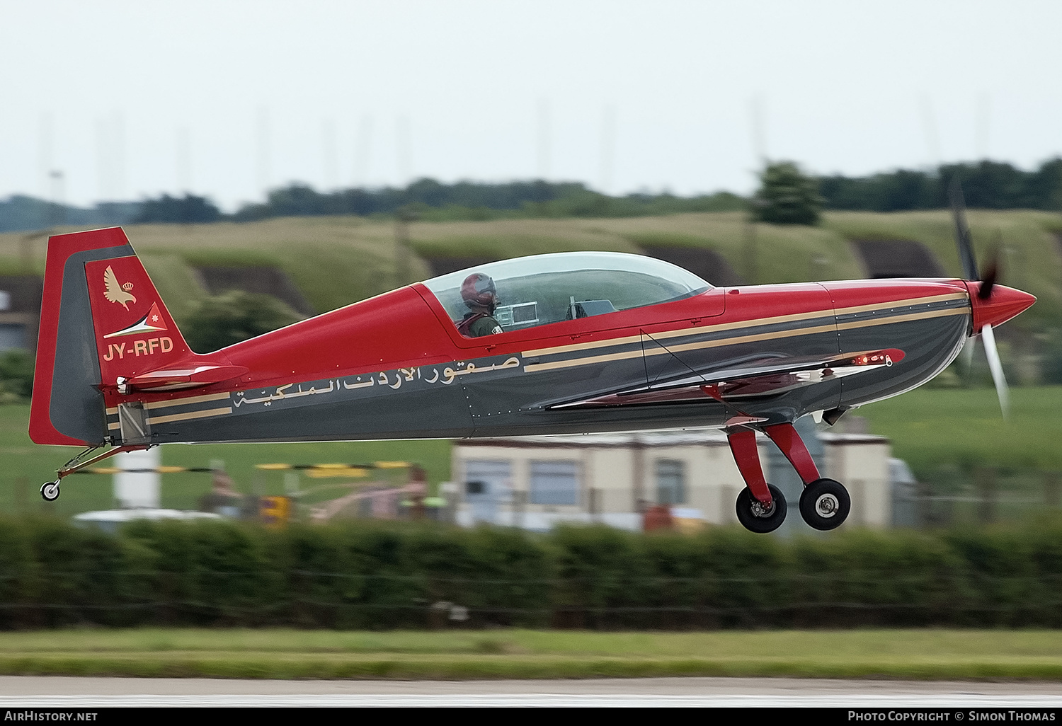 Aircraft Photo of JY-RFD | Extra EA-300L | Royal Jordanian Falcons | AirHistory.net #529933