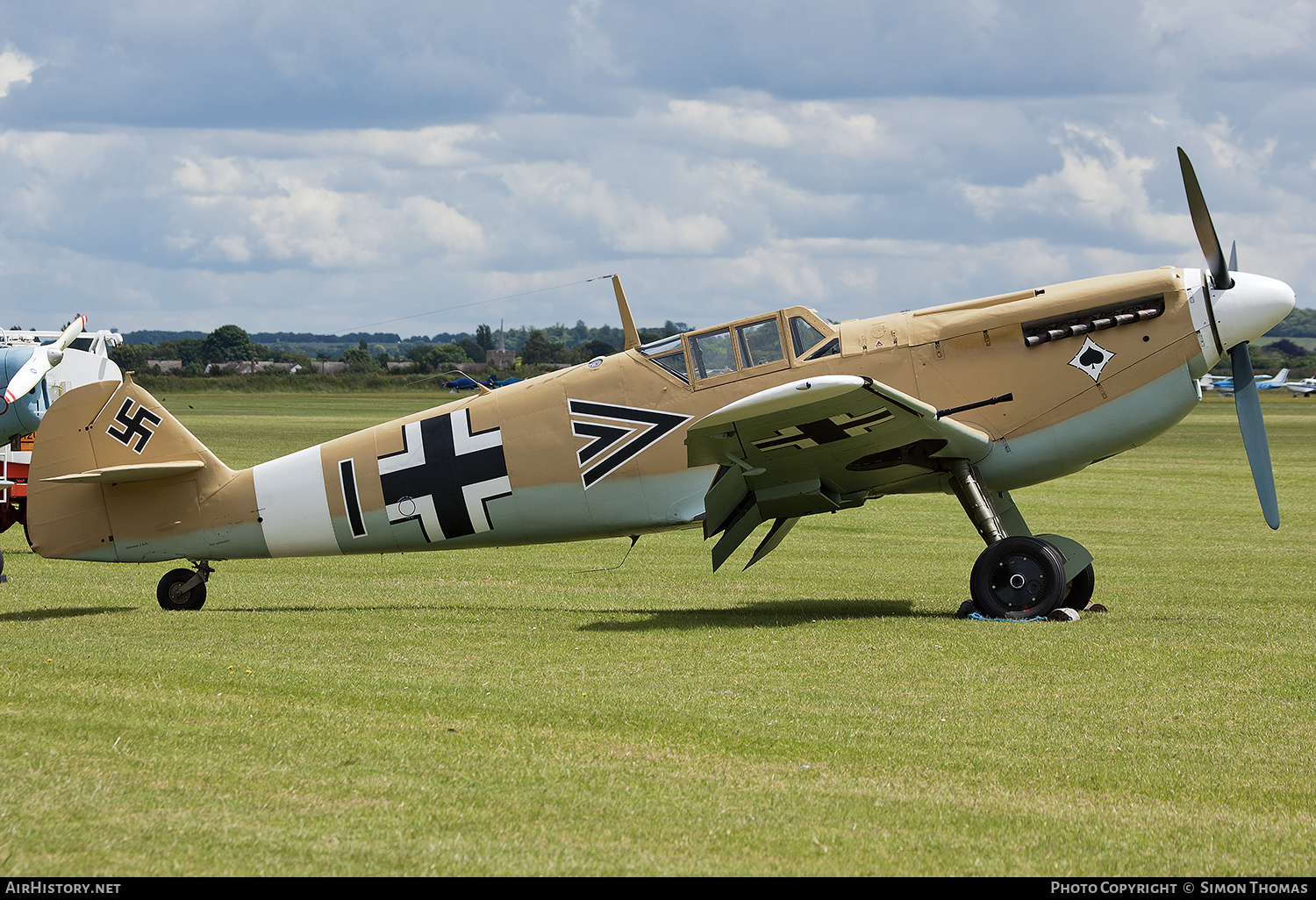 Aircraft Photo of G-AWHE | Hispano HA-1112-M1L Buchon | Germany - Air Force | AirHistory.net #529935