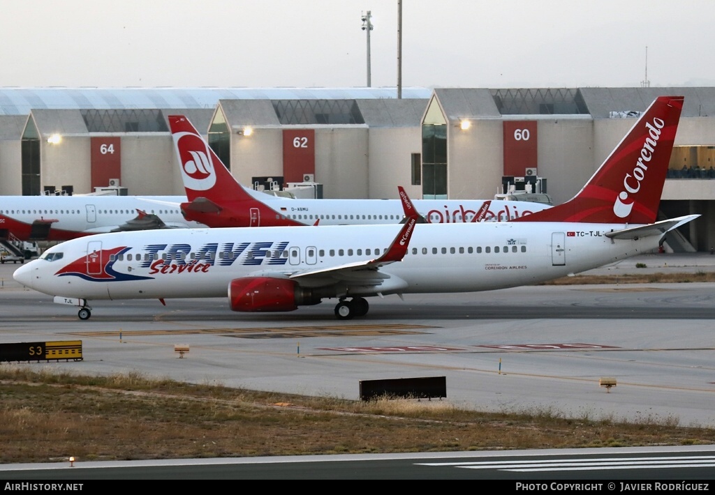 Aircraft Photo of TC-TJL | Boeing 737-86J | Travel Service | AirHistory.net #529943