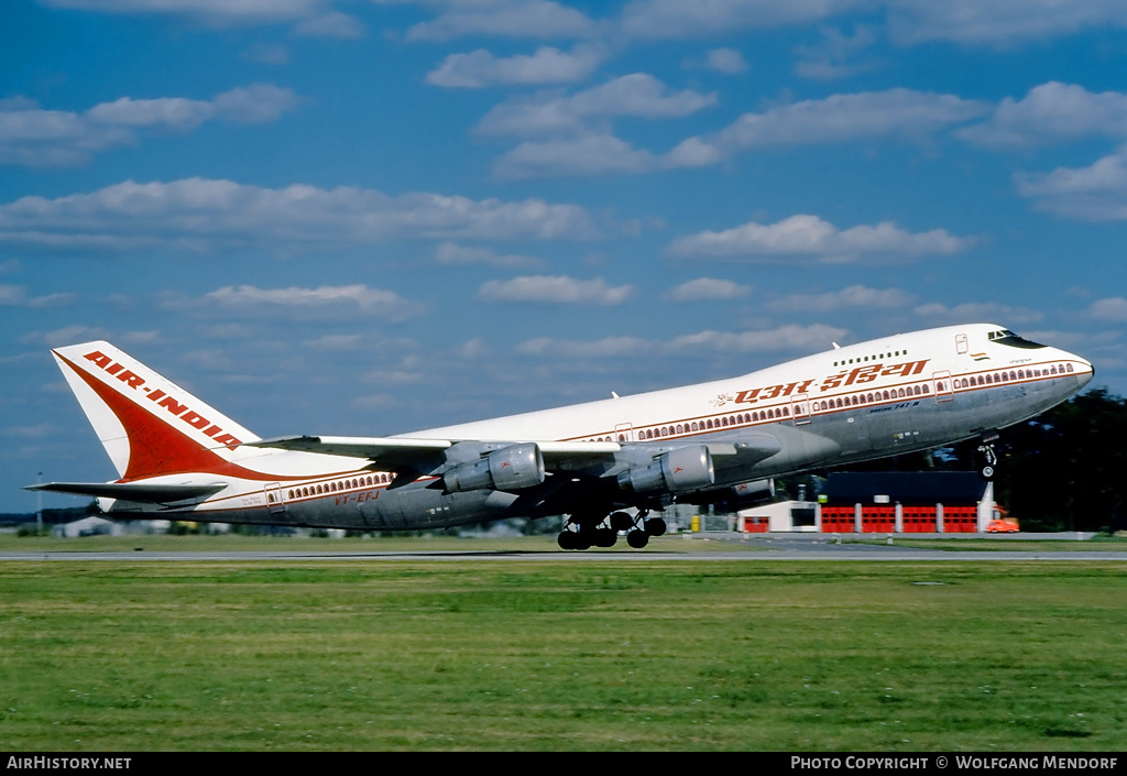 Aircraft Photo of VT-EFJ | Boeing 747-237B | Air India | AirHistory.net #529952