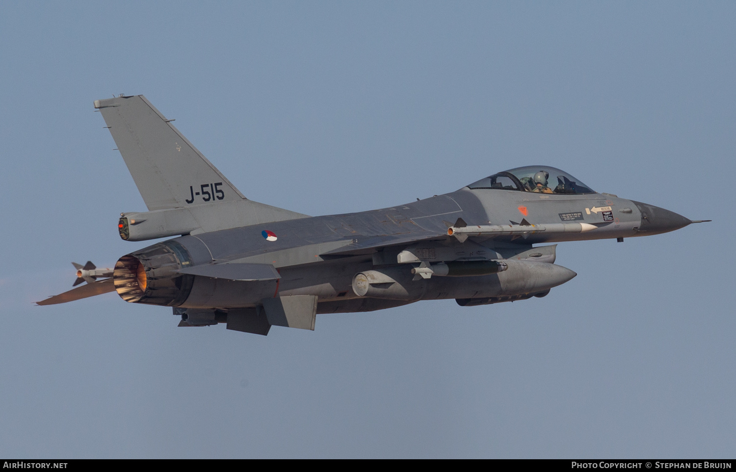 Aircraft Photo of J-515 | General Dynamics F-16AM Fighting Falcon | Netherlands - Air Force | AirHistory.net #529957