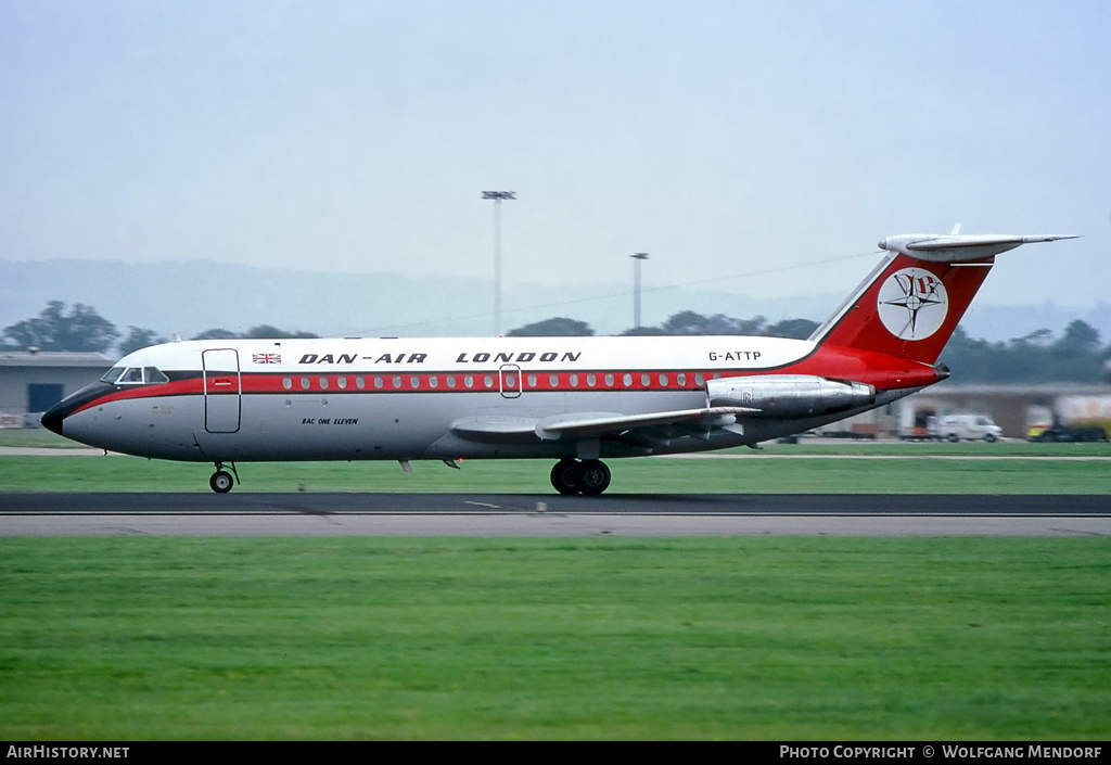 Aircraft Photo of G-ATTP | BAC 111-207AJ One-Eleven | Dan-Air London | AirHistory.net #529958