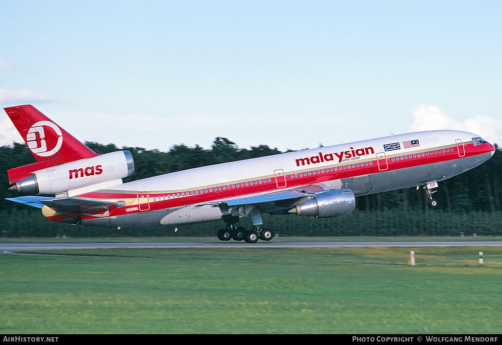 Aircraft Photo of N108WA | McDonnell Douglas DC-10-30CF | Malaysian Airline System - MAS | AirHistory.net #529965