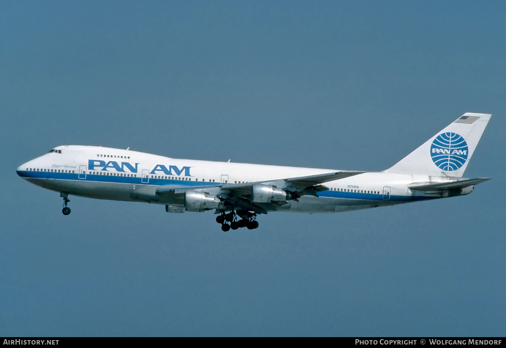 Aircraft Photo of N724PA | Boeing 747-212B | Pan American World Airways - Pan Am | AirHistory.net #529975