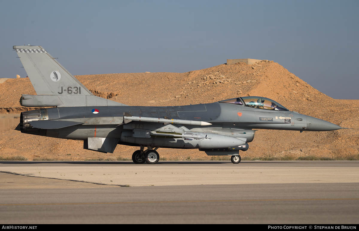 Aircraft Photo of J-631 | General Dynamics F-16AM Fighting Falcon | Netherlands - Air Force | AirHistory.net #529979