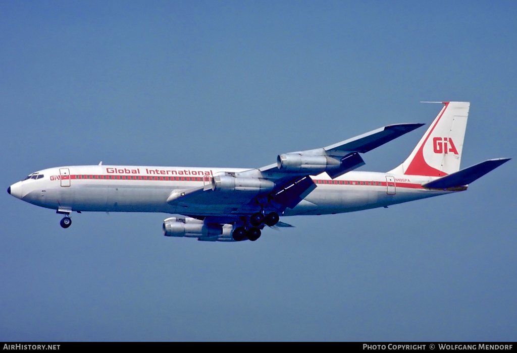 Aircraft Photo of N495PA | Boeing 707-321B | Global International Airways - GIA | AirHistory.net #529991