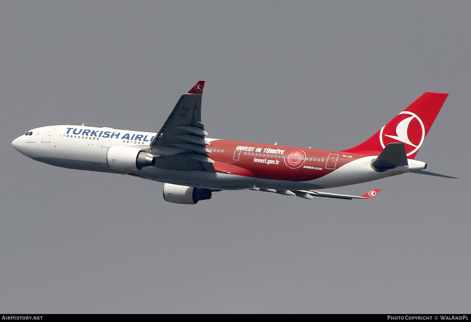 Aircraft Photo of TC-JIZ | Airbus A330-223 | Turkish Airlines | AirHistory.net #529995