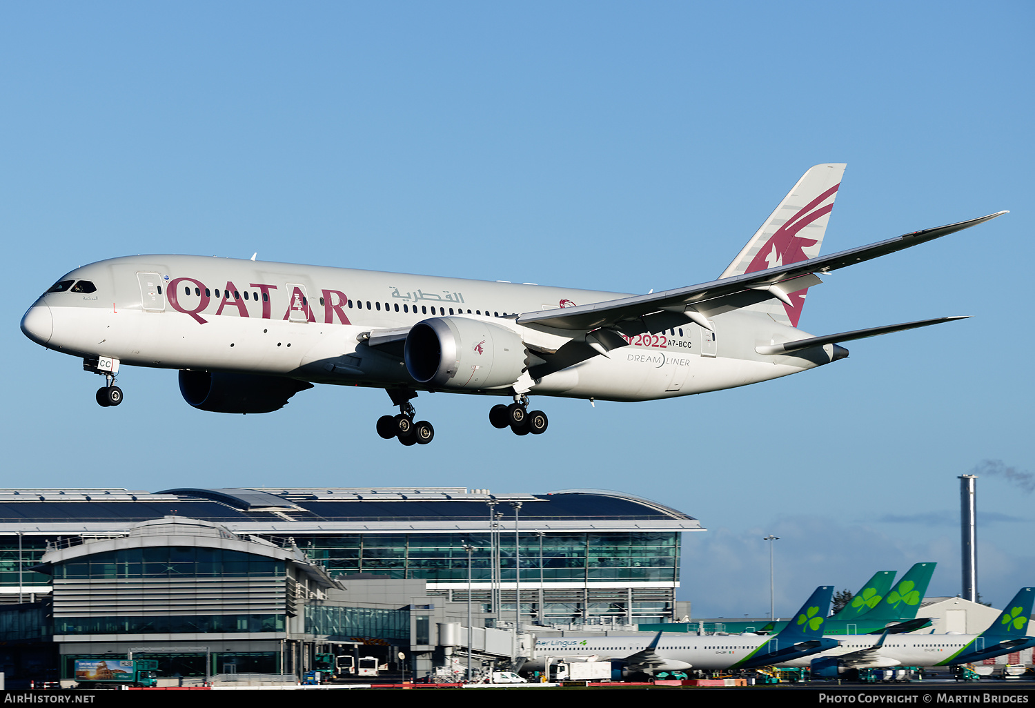 Aircraft Photo of A7-BCC | Boeing 787-8 Dreamliner | Qatar Airways | AirHistory.net #529997