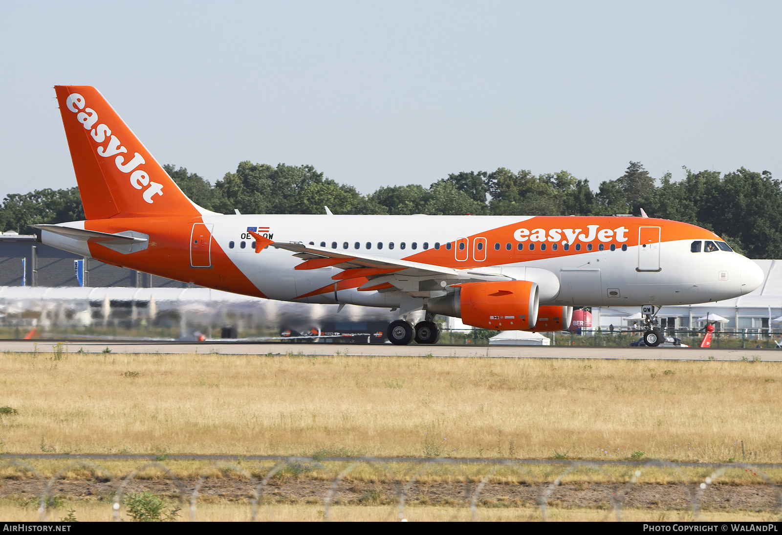 Aircraft Photo of OE-LQW | Airbus A319-111 | EasyJet | AirHistory.net #530007