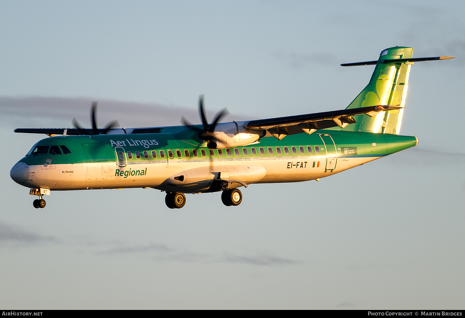 Aircraft Photo of EI-FAT | ATR ATR-72-600 (ATR-72-212A) | Aer Lingus Regional | AirHistory.net #530020