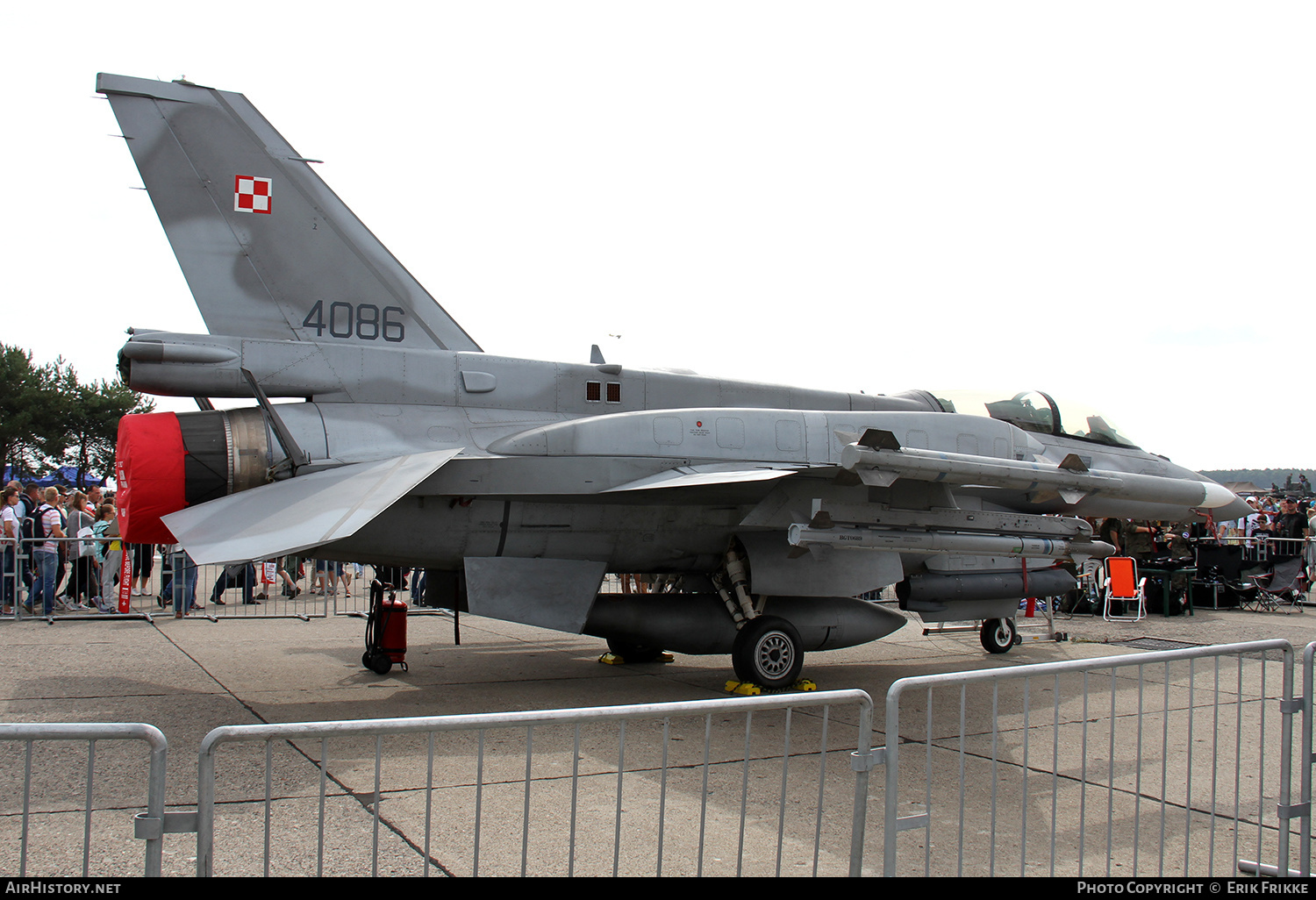 Aircraft Photo of 4086 | Lockheed Martin F-16DJ Fighting Falcon | Poland - Air Force | AirHistory.net #530021