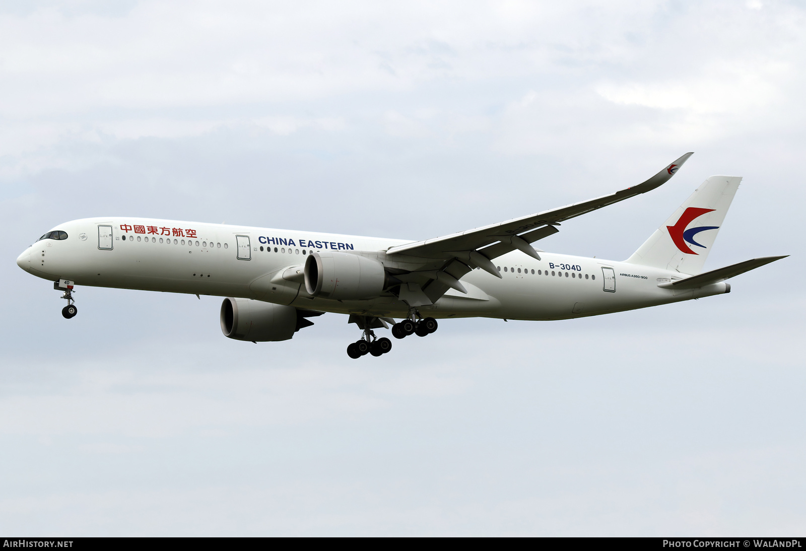 Aircraft Photo of B-304D | Airbus A350-941 | China Eastern Airlines | AirHistory.net #530028