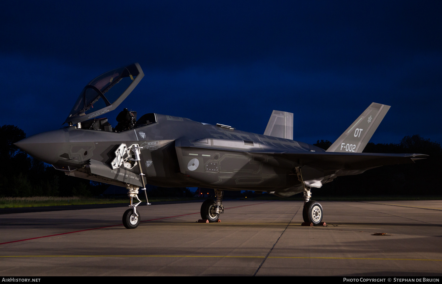 Aircraft Photo of F-002 | Lockheed Martin F-35A Lightning II | Netherlands - Air Force | AirHistory.net #530029