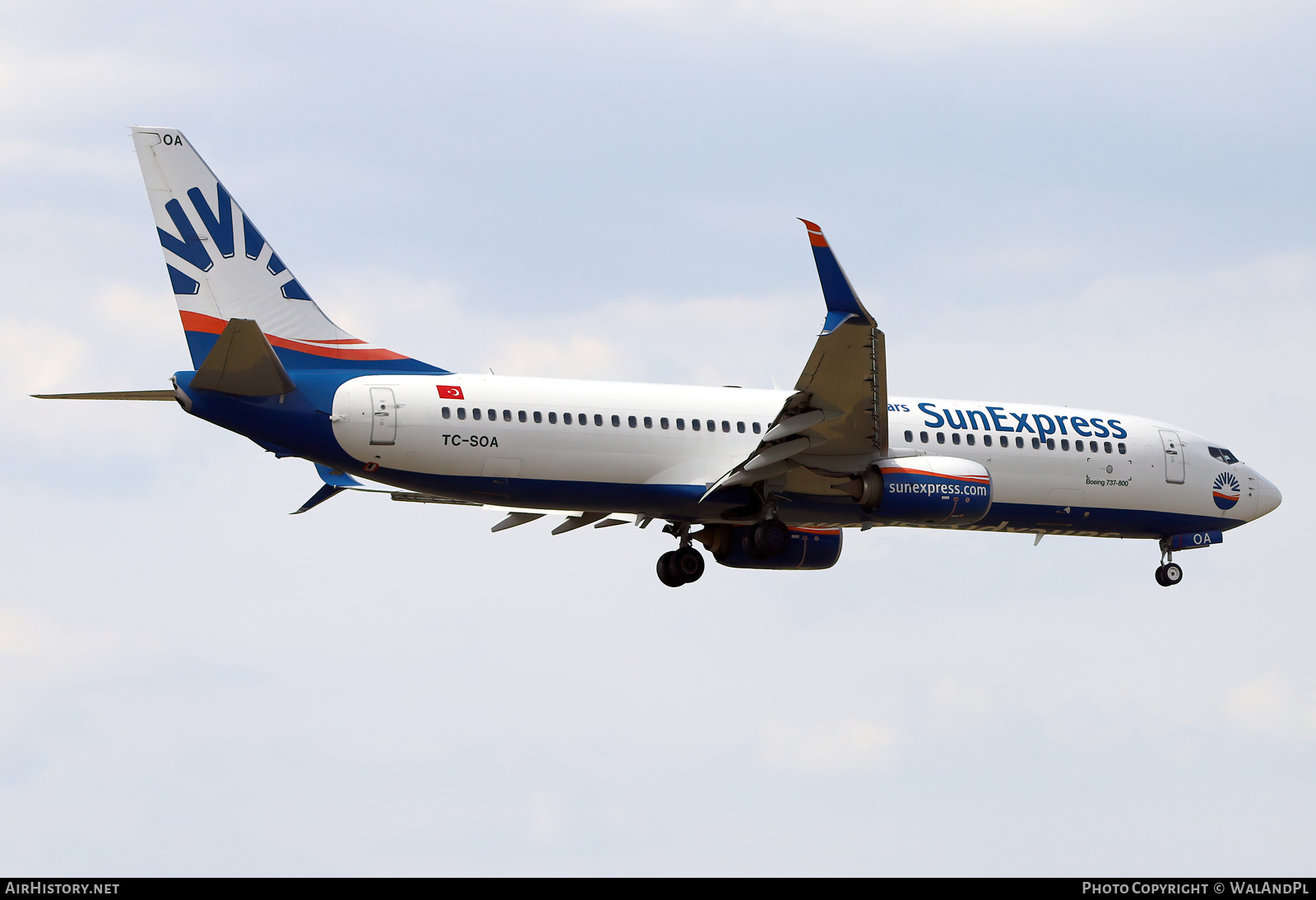 Aircraft Photo of TC-SOA | Boeing 737-8HC | SunExpress | AirHistory.net #530036