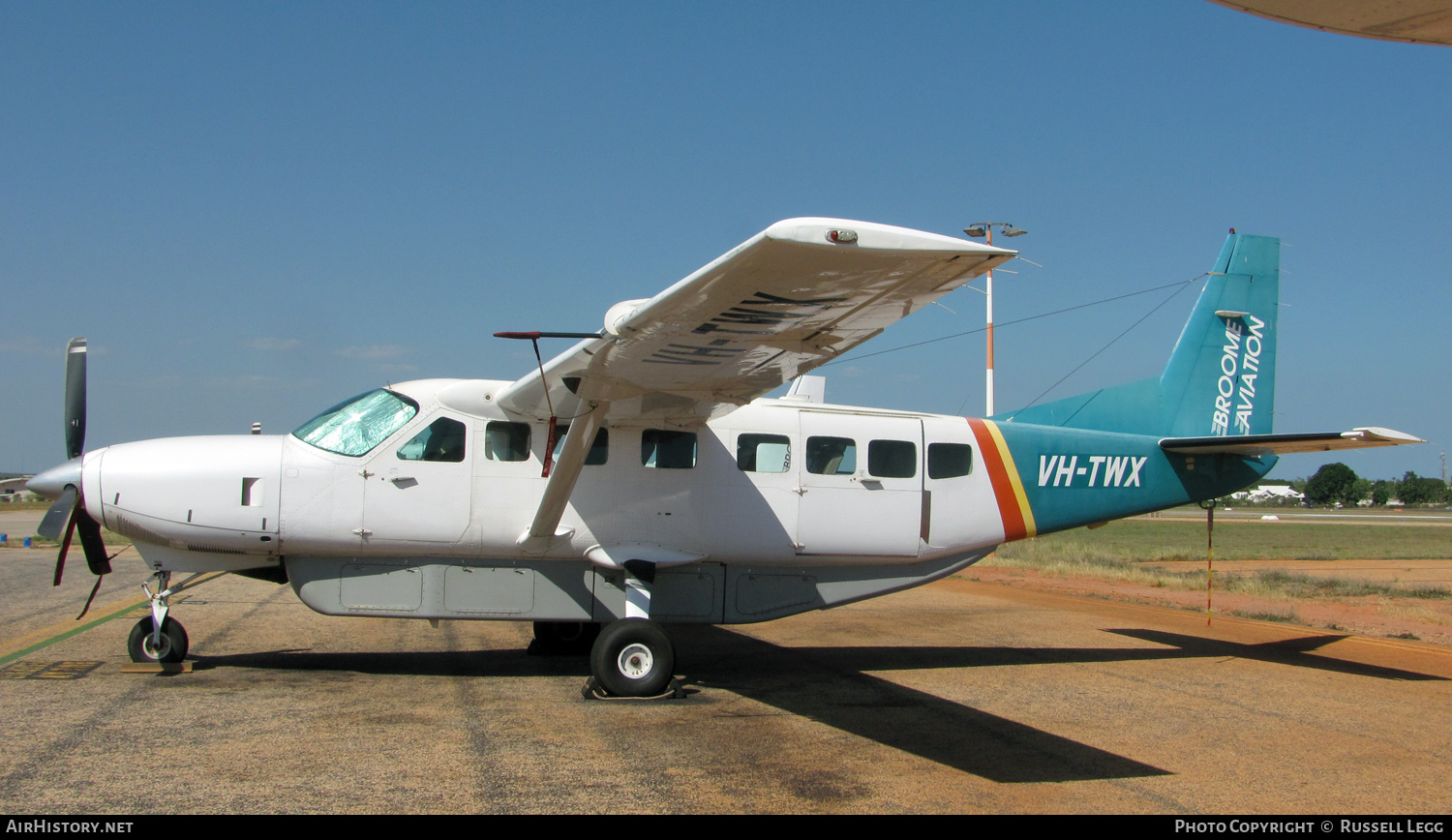 Aircraft Photo of VH-TWX | Cessna 208B Grand Caravan | Broome Aviation | AirHistory.net #530054