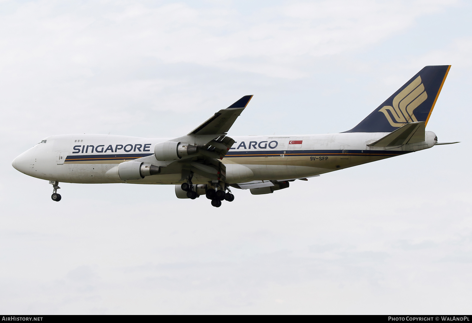 Aircraft Photo of 9V-SFP | Boeing 747-412F/SCD | Singapore Airlines Cargo | AirHistory.net #530061