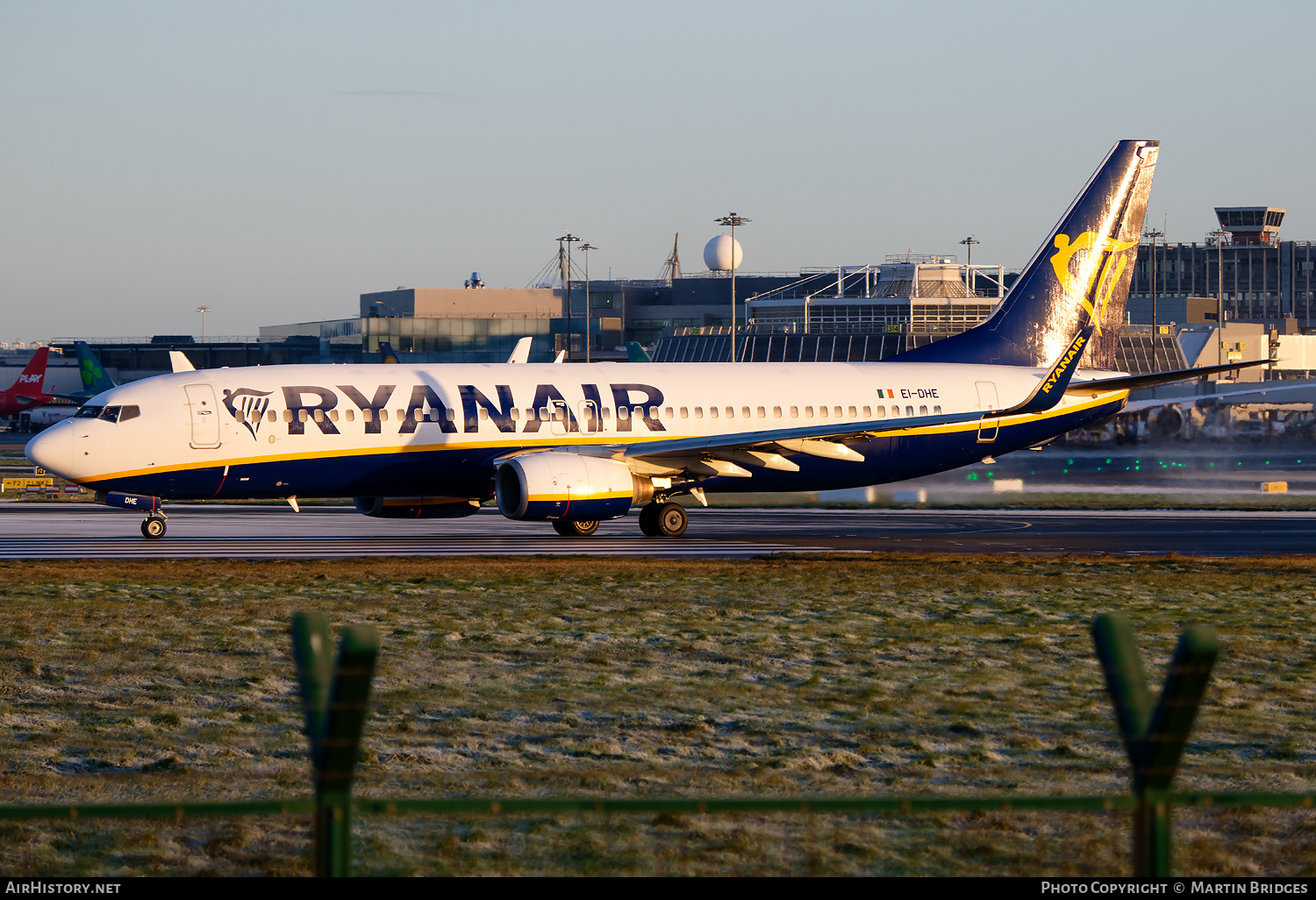 Aircraft Photo of EI-DHE | Boeing 737-8AS | Ryanair | AirHistory.net #530067