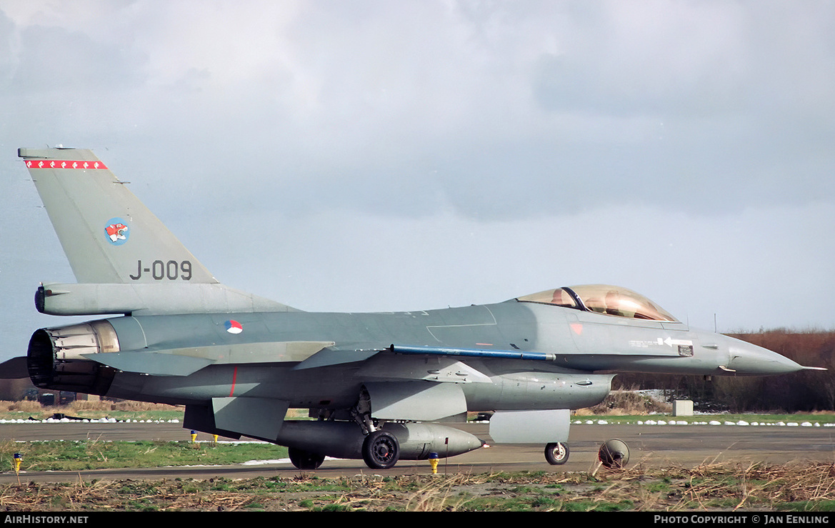 Aircraft Photo of J-009 | General Dynamics F-16A Fighting Falcon | Netherlands - Air Force | AirHistory.net #530075